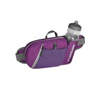 WATERFLY Sac banane : porte-bouteille d'eau de randonnée avec sangle pour homme et femme, sac d'hydratation pour course à pied, marche, voyage, violet foncé
