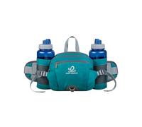 Waterfly Sac Banane Porte Bouteille Sac Ceinture Banane Homme Femme pour Sport Voyage Randonnée Cyclisme (Vert)