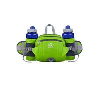 Waterfly Sac Banane Porte Bouteille Sac Ceinture Banane Homme Femme pour Sport Voyage Randonnée Cyclisme (Vert Clair)