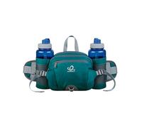 Waterfly Sac Banane Porte Bouteille Sac Ceinture Banane Homme Femme pour Sport Voyage Randonnée Cyclisme (Vert)