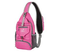 Waterfly Sac Bandoulière Petit Pliable: Sac de Poitrine Léger Sacs à Dos Porté Travers Sacoche Bandouliere pour Sport Randonnée Cyclisme Voyage Excursion Homme et Femme