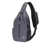Waterfly Sac de Poitrine Sac Bandouliere Sacoche Bandouliere Sac à Dos Petit pour Sport Randonnée Cyclisme Homme et Femme