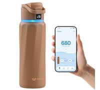 WATERH BOOST Bouteille d’eau connectée 946 ml Acier inoxydable double paroi Suivi d’hydratation Rappel LED