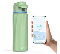 WATERH BOOST Bouteille d’eau connectée 946 ml Acier inoxydable double paroi Suivi d’hydratation Rappel LED
