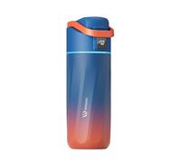 WaterH Boost Kids Bouteille d’Eau Intelligente 475 ml Orange/Bleu Foncé - B003-MA-16oz-GOB-NA-WH