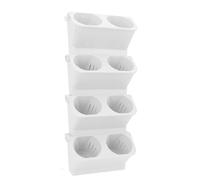 Watering Cans - Stackable Planter | Set of 4 Double-Layer Bonsai Flower Holders for Living Room, Patio, Balcony, Garden and Gardening. Space-Saving Removable Double-Layer Bonsai Holder.