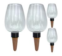 Watering Globes-4 Piece Automatic Irrigation Spikes,Provides Consistent Moisture Release,Enhances Indoor Potted Plant Health,Supports Reliable Vacation Self Care,Durable Leak Proof Construction| for p