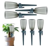 Watering Spikes, Automatic Dripper Device, Slow Release Control Valve, Bottle Irrigation System Indoor Outdoor, Adjustable Flow Regulator, for Balcony Garden Daily Use Vacations