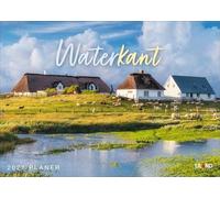 Waterkant Kalender 2027: Großer Wandplaner 2027 mit atemberaubenden Fotos deutscher Nordsee- und Ostsee-Küsten. Foto-Wandkalender 2027 zum Eintragen. 31 x 22 cm. Querformat