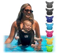 WaterLand Porte-bébé innovant que vous pouvez utiliser à la fois dans l'eau et sur terre - Support de poitrine imperméable pour bébé avec sangles réglables, harnais léger pour tout-petits pour piscine