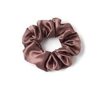 Waterlily Chouchous 100 % soie de mûrier 22 momme avec élastiques à cheveux pour femmes et filles, doux et naturel, taille L (mauve)