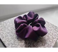 Waterlily Chouchous 100 % soie de mûrier 22 mommes pour femmes et filles, doux et naturel, taille L (violet foncé)