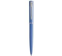 Waterman - Stylo bille Allure - laque bleue satinée, pointe moyenne - Coffret cadeau Bleu G