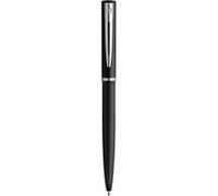 Waterman Stylo bille Allure – laque noire satinée, encre bleue, pointe moyenne – Coffret Noir G
