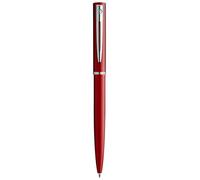 Waterman Stylo bille Allure – laque rouge, pointe moyenne, encre bleue – coffret cadeau