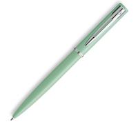 Waterman Stylo bille Allure, vernis vert menthe mat, pointe moyenne, encre bleue, coffret cadeau