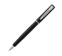 Waterman Stylo-plume Allure – laque noir mat – encre bleue – sous blister