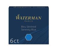 Waterman WM 6 INK CAR INT FLOBLUE