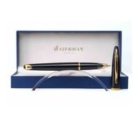 Waterman Carène: Stylo Plume Laque Noire Gt, Plume Taille Moyenne