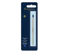 Waterman Cartouche d'encre pour stylo bille - Pointe moyenne - Bleu