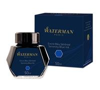 Waterman encre pour stylo plume | flacon d'encre Bleu Sérénité | bouteille de 50 ml