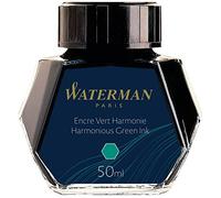 Waterman encre pour stylo plume - flacon d'encre Vert Harmonie - bouteille de 50 ml
