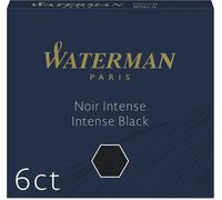 Waterman Fountain Pen Cartridges Short - Box Of 6 Black
