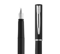 waterman allure noir - plume m - encre bleue