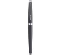 WATERMAN Hemisphere stylo plume, noir mat, plume moyenne, attributs palladium, Coffret cadeau
