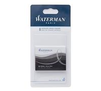 WATERMAN Lot de 3 Etuis de 8 Cartouches d'encre longues Standard Noir