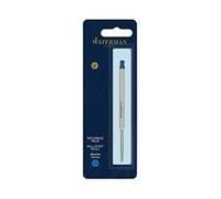 Waterman recharge d’encre pour stylo bille | pointe fine | encre bleue | 1 recharge