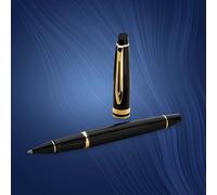 WATERMAN Rollerball Expert Black F Noir Boîte cadeau