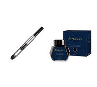 Waterman - S0112881- Pompe Permettant d'Utiliser de l'Encre en Bouteille & Flacon d'Encre Noir