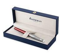 Waterman stylo roller | Hémisphère collection French Riviera | Le Club rouge | Pointe fine | Coffret cadeau