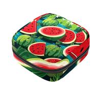 Watermelon-1899 Kit de première période pour filles, porte-serviettes hygiéniques avec fermeture éclair, porte-serviettes hygiéniques