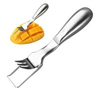 Watermelon Cutter Slicer Tool | Stainless Steel Cutting Kitchen Gadgets | | Watermelon Fork Fruit Slicer Cutter For Pitaya Cantaloupe Food Camping Home Apartment Commercial Watermelon Cutter Tool 2-in-