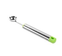 Watermelon Scooper - Stainless Steel Fruit Ball Cutter, Ergonomic Handle Baller Tool with Food Grade Spoon Edge, Kitchen Gadget, Ice Cream Sorbet Scoop, Cantaloupe Fruit Server for Home