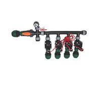 Watermil Station de tête - Répartiteur pour irrigation avec électrovannes Hunter PGV 100 MMB - Entièrement pré-assemblé (4 sorties PE25)