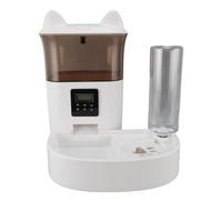 Waterner de l'alimentation pour Chiens, Grande capacité Multi-Fonctions de Chat Automatique Chats Aquareur Vocation la Voix pour Chien Chiot Chaton (Brown)