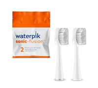 Waterpik Lot de 2 brossettes de rechange pour brosse à dents Sonic-Fusion SFFB-2EW Blanc