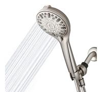 Waterpik ShowerClean QCM-769ME Pommeau de douche à main avec jet de lavage intégré en nickel brossé