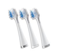 Waterpik Triple Sonic STRB-3WW Lot de 3 têtes de rechange pour brosse à dents Blanc