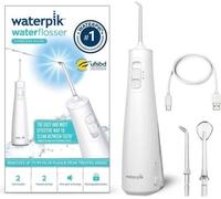 Waterpik WF-20 Pulse, Hydropulseur Sans Fil, Recommandé par l'UFSBD, Jet dentaire Rechargeable, Elimine la Plaque, Blanc