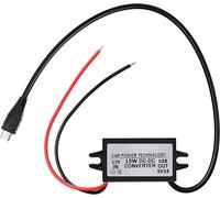 Waterproof 12v To 5v Dc-Dc Step Down Power Adapter Module Compatible With Raspberry Pi 4,Cell Phone,Car (Usb Type C Connector)