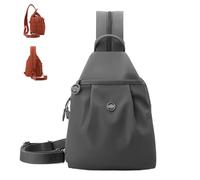 Waterproof 2-Way Commuter Bag,Large Capacity Oxford Convertible Shoulder Travel Tote,Comfortable Carrying Anti-Theft Handbag (Gray)