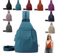 Waterproof 2-Way Commuter Bag, Outdoor Fashion Commuter Bag, Convertible Backpack with Adjustable Straps Connected (agate blue)
