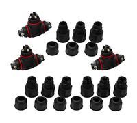 Waterproof 3 Way Wire Connector IP68 Plated Brass for Outdoor Lighting Garden Lights