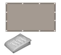 Waterproof 3 x 3 m Rectangle Sun Shade Sail, 95 % UV Protection Canopy Awning for Patio, Outdoor, Pergola, Balcony, Party - Kaki Color, Durable Garden Shade Solution