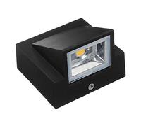 Waterproof 5W Indoor Outdoor LED Wall Light Modern Aluminum Surface Mount Cube LED Garden Door Light (Color : Natural White)