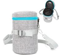 Waterproof and Shock Absorbing Lens Protective Bag for Canon,Nikon,Tamron,Sony,Inner Dimensions 120 x 230 mm,Black,Grey,Innere Größe 90*160mm,Pockets for